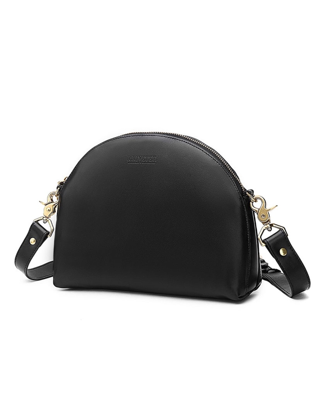 R.RIVETER women’s Hopper Crossbody Bag Black Leather - Picture 6 of 16